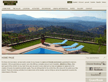 Tablet Screenshot of malathirosvillas.gr